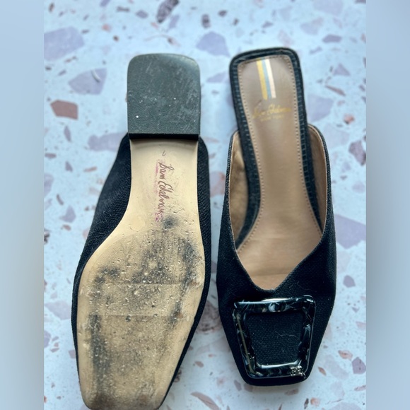 Sam Edelman Womens Lavina Linen Embellished Mules Size 7 - Picture 4 of 6